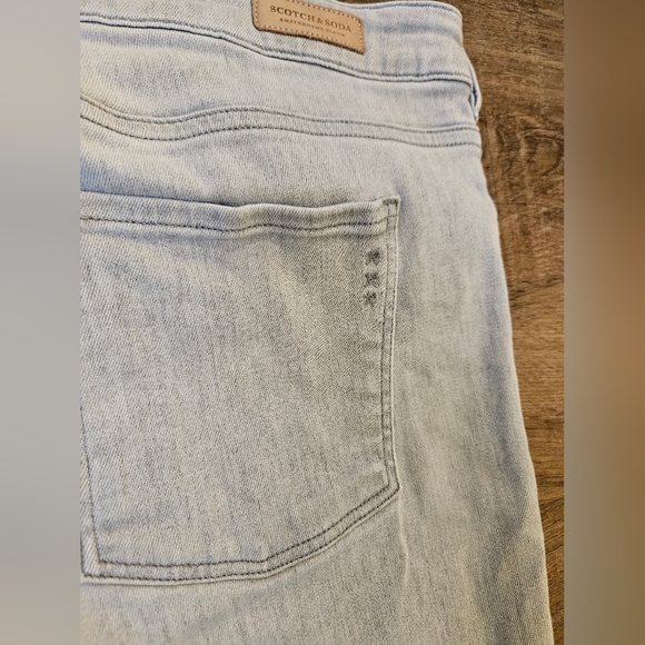 Scotch & Soda Amsterdams Blauw LA BOHEMIENNE mid rise skinny 31/32 - Picture 3 of 6